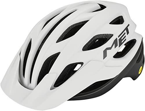 MET Veleno MIPS Helm weiß/grau Kopfumfang M | 56-58cm 2022 Fahrradhelm