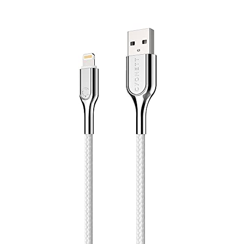 Cygnett Armoured Lightning auf USB-A Kabel (1 m) Weiß