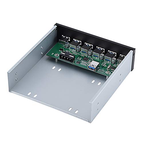 Shanrya Montageplatine für optische Laufwerke, weniger Interferenzen Frontplatte mit -Kabel für Computergehäuse