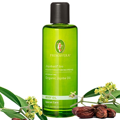 Primavera Bio Körperöl Massageöl 100% naturreine ätherische Öle, Duft:Jojobaöl Bio