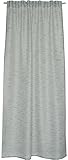 Schöner Wohnen 70502-010 Meshwork Schal mit verdeckten Schlaufen, Polyester, Grau, 250 x 130 cm