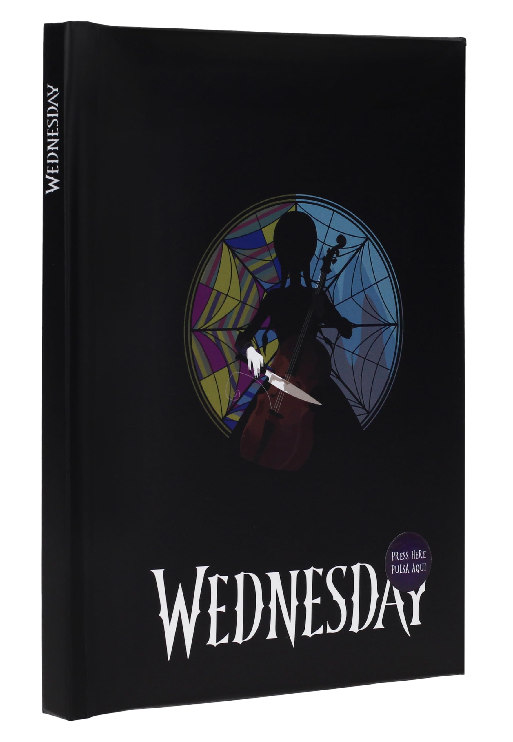 SD TOYS - Notizbuch mit Licht Roseton Wednesday