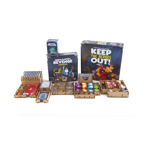 POLANDGAMES ERA89253 Insert: Keep The Heroes Out + Expansions Organizer