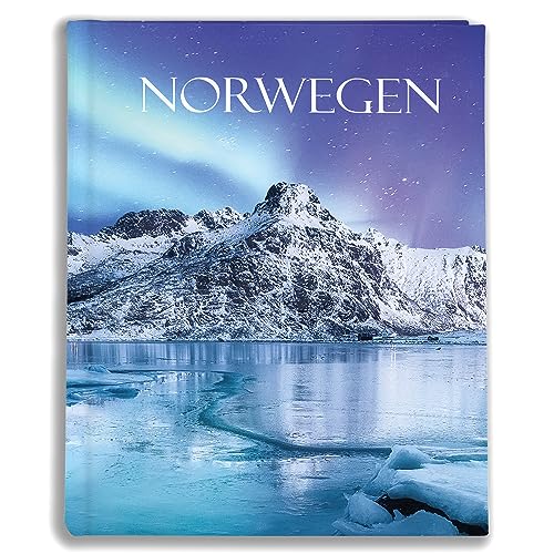 Urlaubsfotoalbum 10x15: Norwegen, Fototasche für Fotos, Taschen-Fotohalter für lose Blätter, Urlaub Norwegen, Handgemachte Fotoalbum