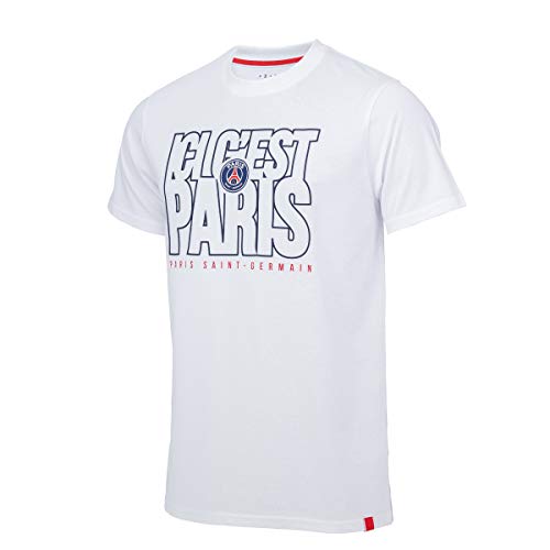 PARIS SAINT GERMAIN T-Shirt aus Baumwolle PSG – offizielle Kollektion, Herrengröße
