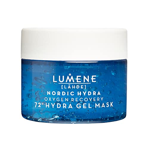 Lumene Nordic Hydra [Lähde] Oxygen Recovery 72h Hydra Gel Maske, 5,1 Fl.oz, transparent