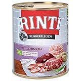 Rinti Pur Kennerfleisch Rentier für Hunde, 12er Pack (12 x 800 g)