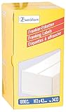 AVERY Zweckform 3433 Frankier-Etiketten (Papier matt, 1.000 Etiketten, 163 x 43 mm) 1 Pack weiß
