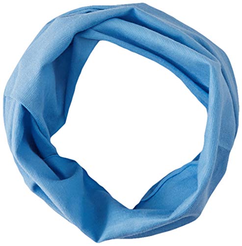 Trigema Unisex Kinder Loop Mund-Nasenbedeckung (wiederverwendbar) im 5er-Pack 634000 Mode-Schal, Ice-Blue, Größe 1 (30cm hoch, 21cm breit)