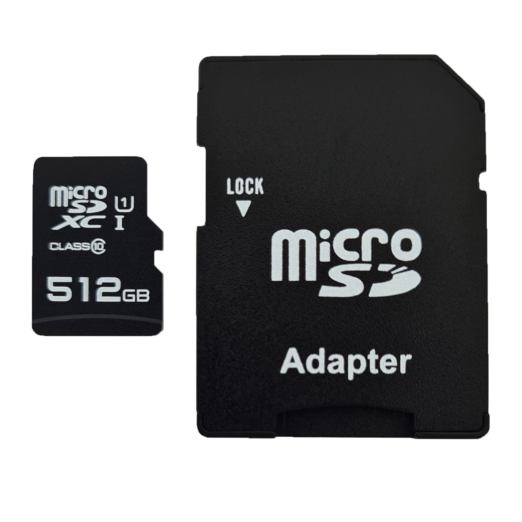 dekoelektropunktde 512GB MicroSDXC Speicherkarte mit Adapter class 10 kompatibel für Nextbase 112, 212, 312GW, 412GW, 512GW, Ride, Duo HD & Nextbase Mirror, Apeman, Aukey, Toguard Dash Cam Dashcam DVR