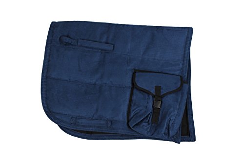 Equipride QHP Schabracke mit Tasche in 7 tollen Farben (Marineblau)