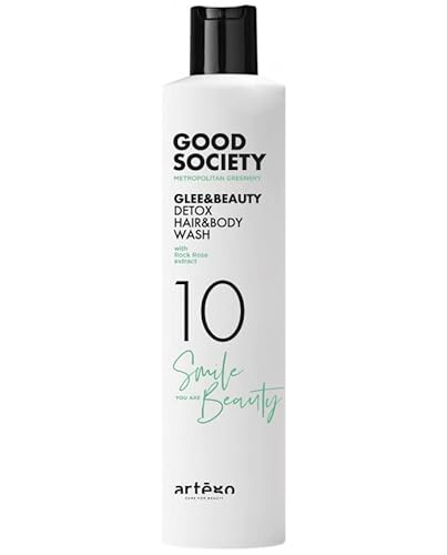 Artego Good Society 10 Glee & Beauty hair & body wash 250ml cleansing and toning the scalp and skin; it takes care of
