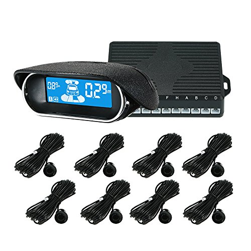 Staright Parksensoren 8 / Sensoren Elektronik Cars Einparkhilfe Rückfahr Car Detector Einparkhilfe Parking