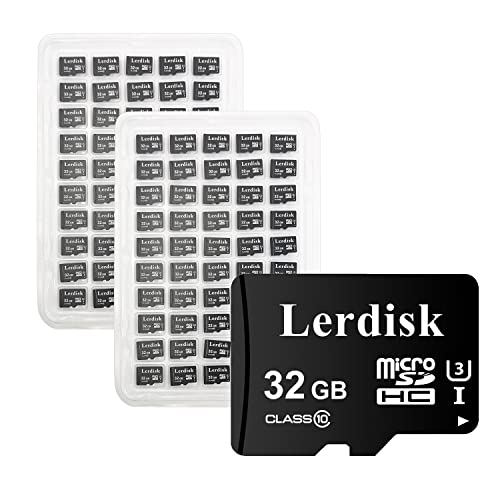 Lerdisk Micro-SD-Karte von der 3C Gruppe autorisiertes Lizenzprodukt (32 GB, 100 Stück)