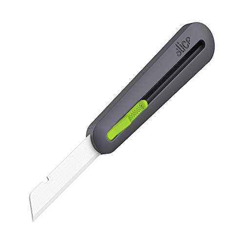 Slice 10560 | Industrie-Cuttermesser mit automatischem Klingenrückzug | robuster Griff aus glasfaserverstärktem Nylon | Klinge ausfahrbar bis 7,6cm