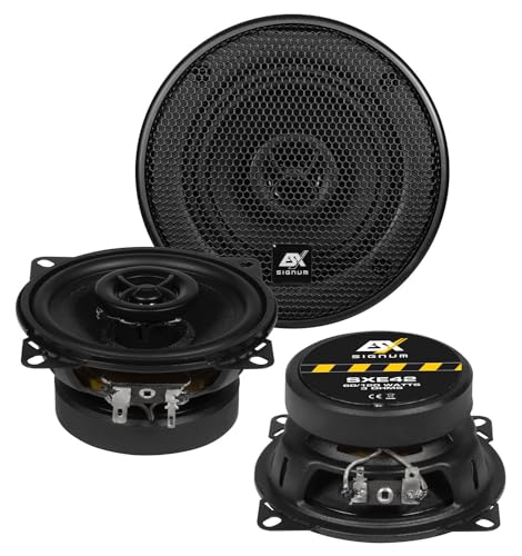 ESX SXE42-10 cm 2-Wege-Lautsprecher mit 120 Watt (RMS: 60 Watt)