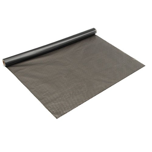 ChaRLes 50X500Cm Pva Carbon Texture Water Transfer Film Fiber Hydro Dip Printing Sheet