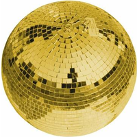 Eurolite Spiegelkugel 30cm gold Discokugel (50120035)