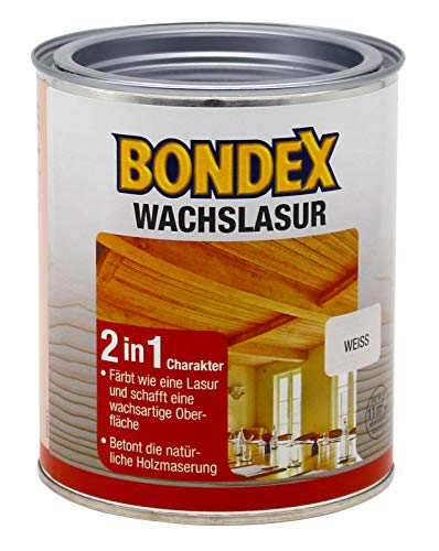 Bondex Wachslasur Weiß 0,75 l - 352675