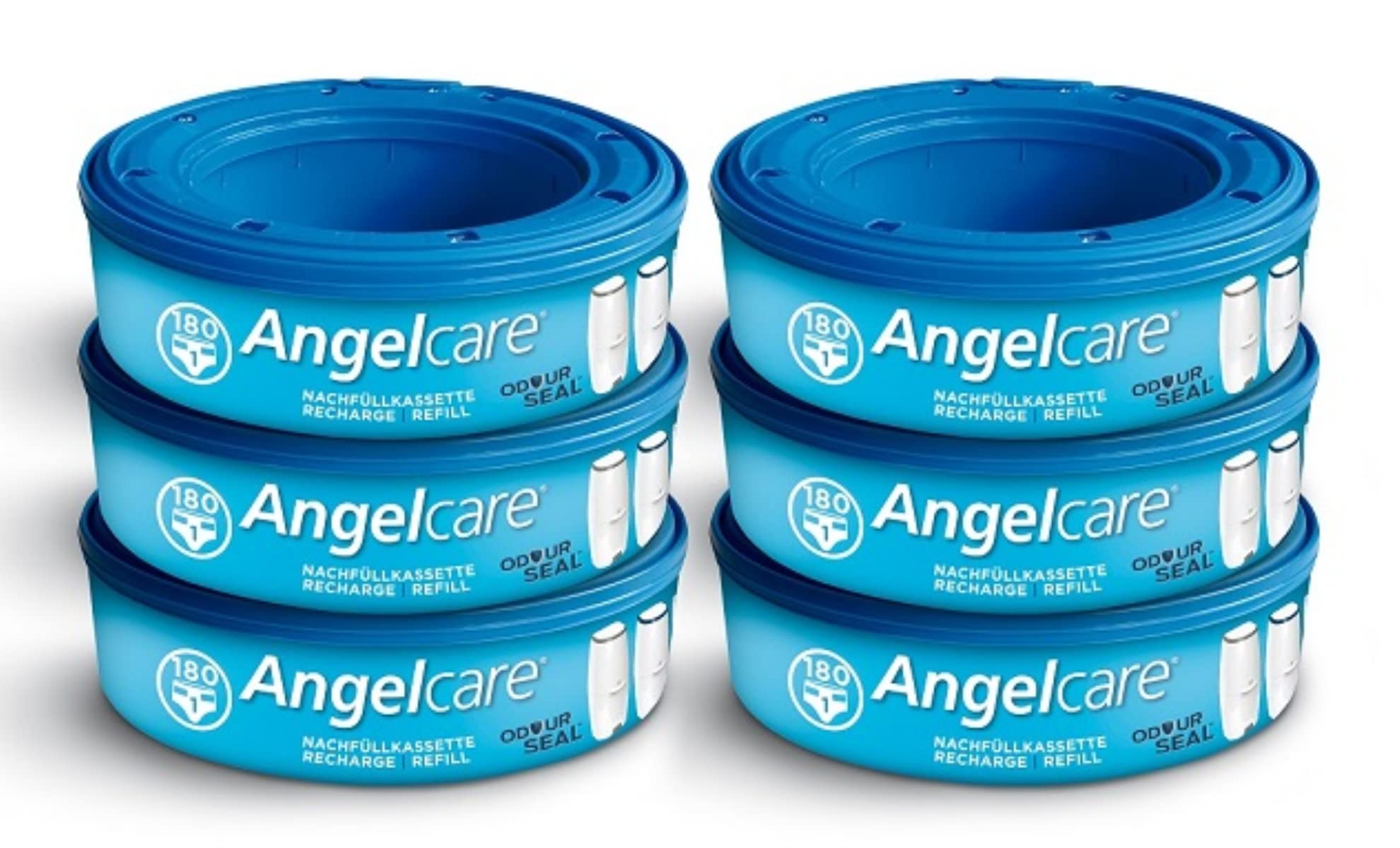 Angelcare Windeleimer Nachfüllpack Plus 6er Pack