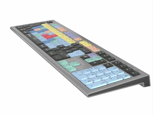 Logickeyboard LKB-CBASE-A2M-UK Tastatur USB QWERTY UK Englisch Schwarz (LKB-CBASE-A2M-UK)