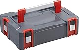 Connex Systembox - Größe S - 17,5 Liter Volumen - 80 kg Tragfähigkeit - Individuell erweiterbares System - Stapelbar - Aus robustem Kunststoff / Stapelbox / Werkzeugkiste / COX566200