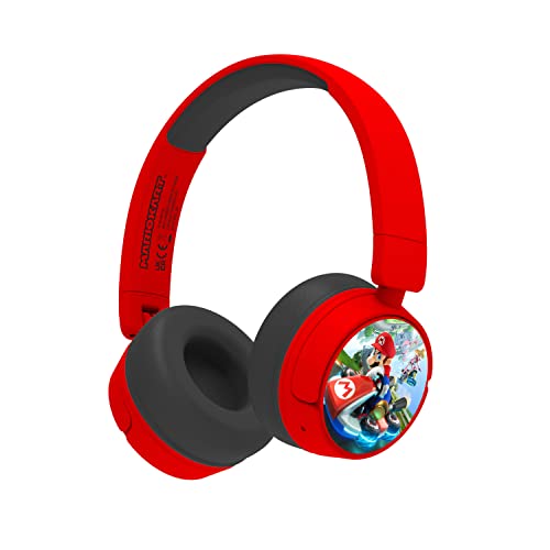 Kabellose Kopfhörer für Kinder, Mario Kart Bluetooth