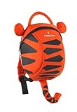 LittleLife Animal Kleinkindrucksack mit Sicherheitsleine, Tiger