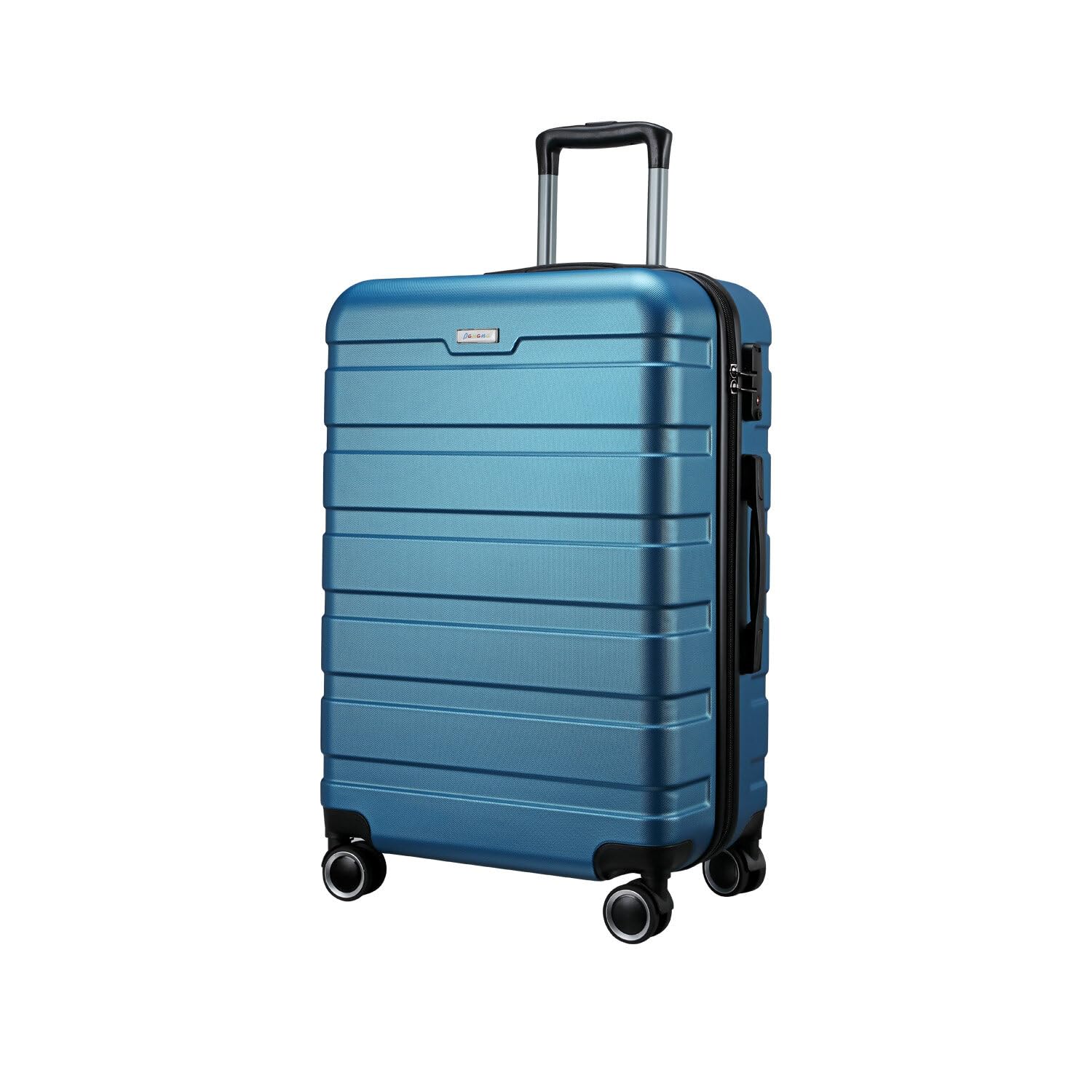 Panana Gepäck-Set, Koffer, Spinner, Hartschale, leicht, TSA-Schloss, Rot, 3-teiliges Set (20/24/28)), Blau (Caribbean Blue), 24 inch, modisch