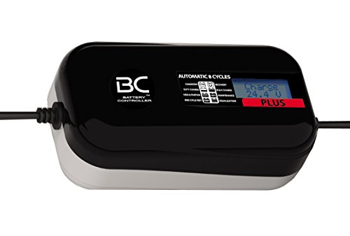 BC PLUS 4000 - 24V 4A - Digitales Batterieladegerät und Erhaltungsgerät mit 8 Ladestufen für 24V-Batterien von LKW, Transporter und Boote