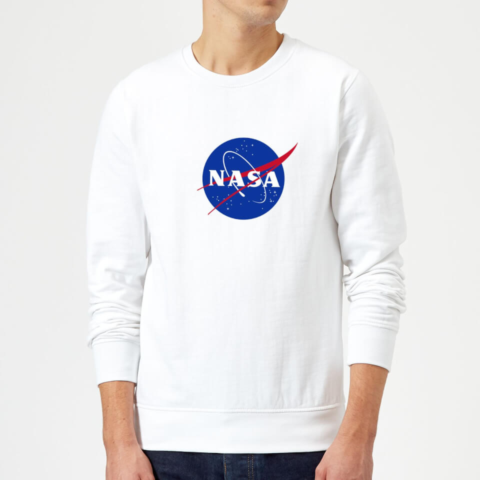 NASA Logo Insignia Sweatshirt - Weiß - M