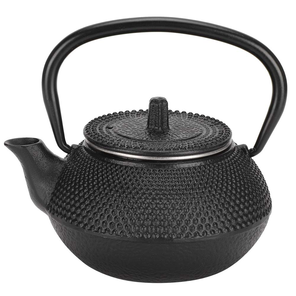 Gusseiserne Teekanne, Wasserkocher mit Sieb Sammlung Konservierungsmittel für Teehaus für Home Tea Art