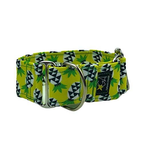 Galguita Amelie 0634438732273 Hundehalsband Pineapple, L