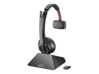 Poly Savi 8210 UC Mono Headset On-Ear mit USB-Dongle