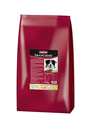 animonda GranCarno Hundefutter Adult, Trockenfutter für ausgewachsene Hunde, 12,5 kg