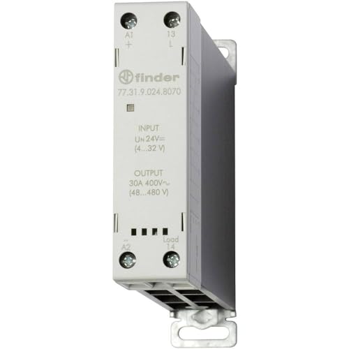 Finder Halbleiterrelais 77.31.9.024.8070 Last-Strom (max.): 30 A Schaltspannung (max.): 480 V/AC Nullspannungsschaltend 1 St.