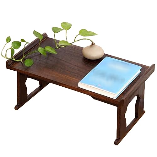 Couchtisch Niedriger Tisch Klappbarer Kang-Tisch Japanischer Kleiner Teetisch Aus Bambus Tatami Erkerfenster Wohnzimmer Heim-Teetisch