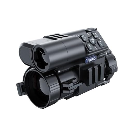 PARD FT32-LRF Wärmebild-Vorsatzgerät - Laser-Entfernungsmesser - 384x288 Pixeln, 35 mm Linse inkl. Rusan MCR-FT32, Wärmebildgerät / Wärmebildkamera - 12µm VOx-Detektor, 1.440x1080 px Display - Jagd