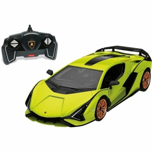 Mondo Motors RC Kit Lamborghini Sian, Geschwindigkeit 8 km/h, Maßstab 1:18, Grün, 63692