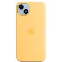 Apple Original iPhone 14 Plus Silikon Case mit MagSafe Sonnenlicht