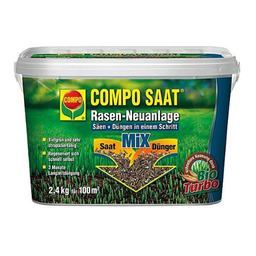 COMPO Rasen-Neuanlage-Mix, 2,2 kg für 100 qm