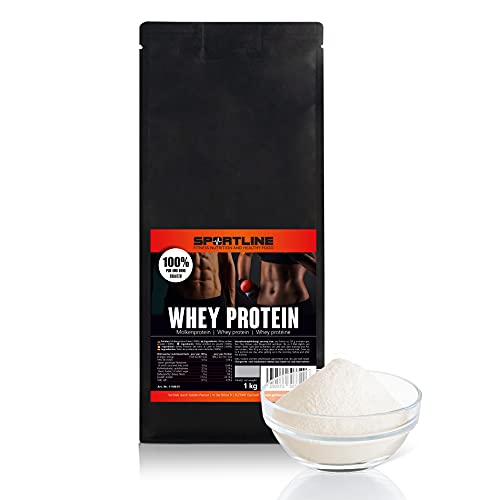 Golden Peanut Whey Protein 1 kg - Whey Proteinpulver Molkenprotein, neutral ohne künstliche Geschmacksstoffe