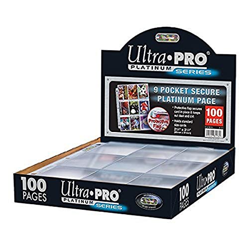 Ultra Pro 84732 Platinum-Album "100 Seiten, 3-Fach gelocht, mit 9 Fächern"