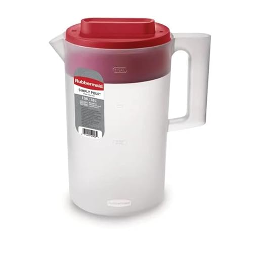 COVERED PITCHER 1GAL (Pkg of 5) by Rubbermaid