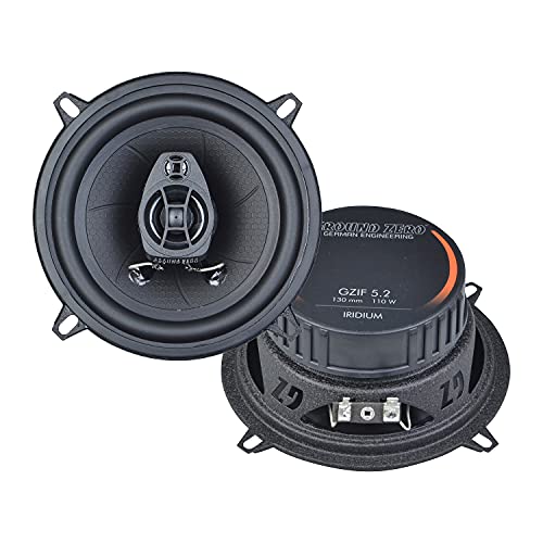 Mediadox Ground Zero GZIF 5.2 Front 13cm/130mm 2-Wege Koax Auto Lautsprecher/Boxen/Speaker kompatibel mit Suzuki Jimny 2 ab 2018