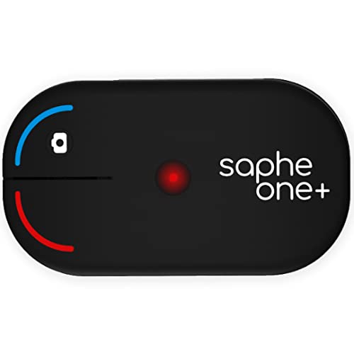 Saphe One+ Verkehrsalarm - Daten von Blitzer.de - Warnt europaweit vor Radar, Blitzer, Unfällen & Gefahren - Verbindung mit Smartphone via Bluetooth - Startet automatisch
