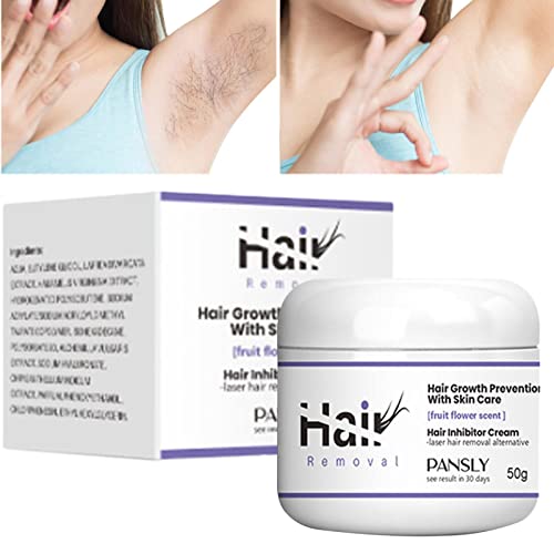 Eastuy 5 Pcs Körperhaar-Inhibitor,Körperfeuchtigkeitscreme zur Haarminimierung - Nach der Haarentfernung auftragen, Nicht reizender Haarhemmer, für Arm, Bein, Achselhöhle, Machen Sie Ihre Haut glatt