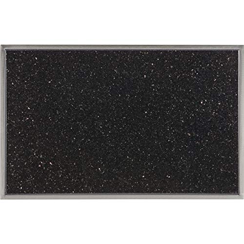 Einbau Granitfeld Galaxy Star in Edelstahlwanne 510 x325 mm