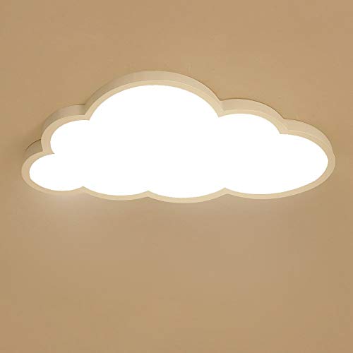 Wolken Deckenleuchte, LED ultradünne 5 cm Kreative Wolken Deckenlampe Kinderzimmer Deckenleuchte Jungen Und Mädchen Schlafzimmer Lampe Einfache Cartoon Romantische (Color : Warmes Licht 3000K)