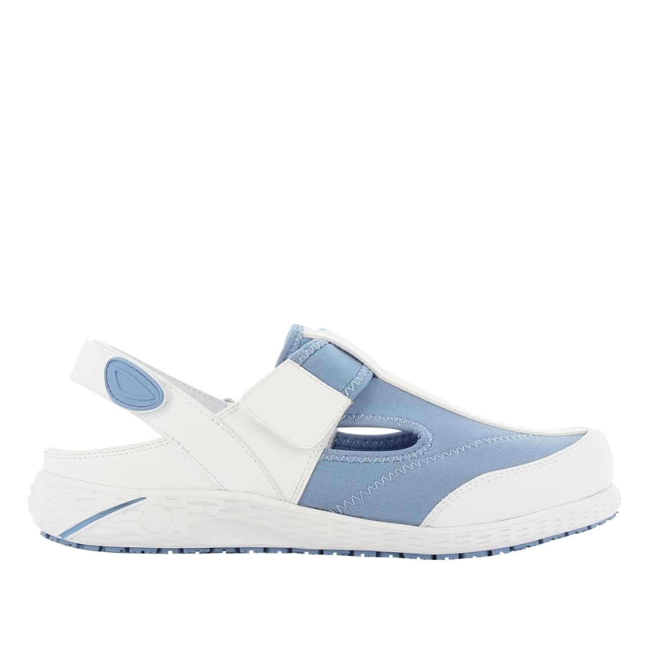 SAFETY JOGGER Sicherheitsschuhe für Damen 38 EU Blau - Aliza - Leichter, Bequemer Klettverschluss Arbeitsschuh, ideal für Pflege, Küche oder Innenbereich, Rrutschfest und Stoßdämpfend